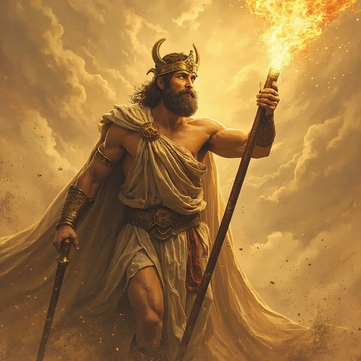Hyperion — artistic illustration