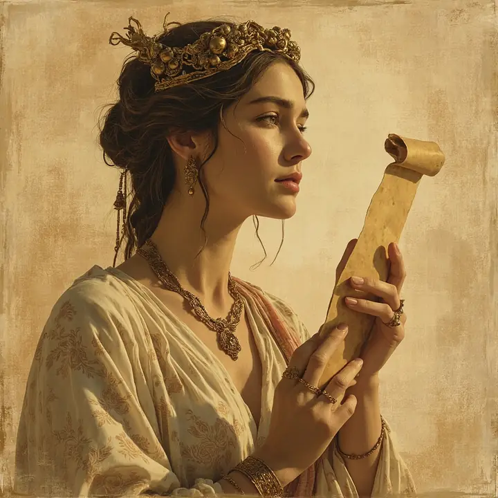 Mnemosyne — artistic illustration