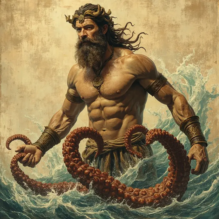 Oceanus — artistic illustration