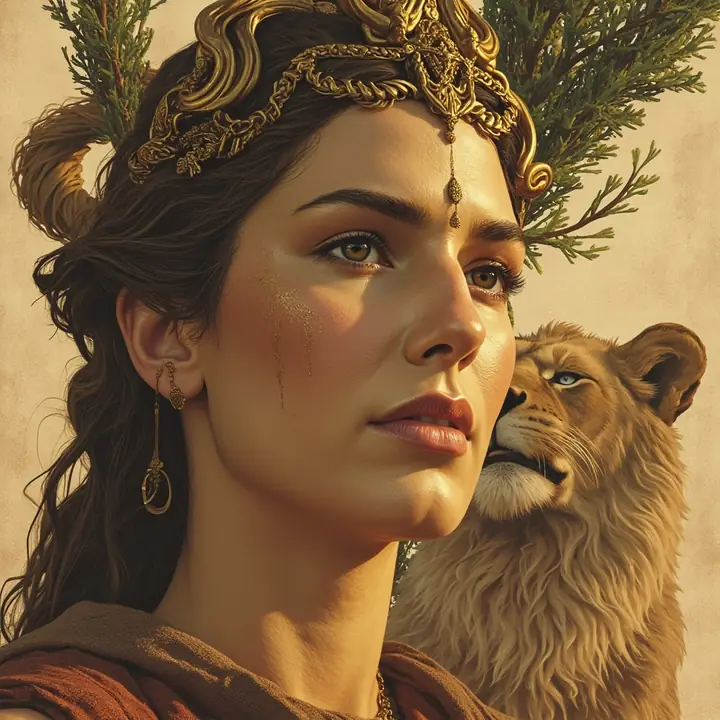 Rhea — artistic illustration