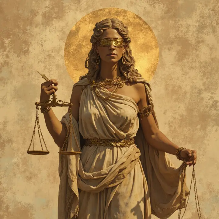 Themis — artistic illustration